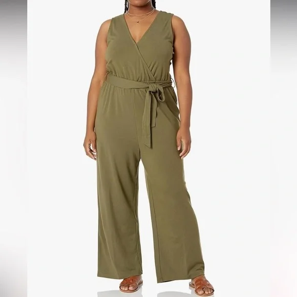 The Drop Women's Sleeveless Wrap Jumpsuit size XXL - Picture 8 of 8